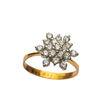Sun Diamond Ring