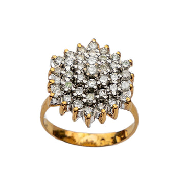 Sunflower Diamond Ring